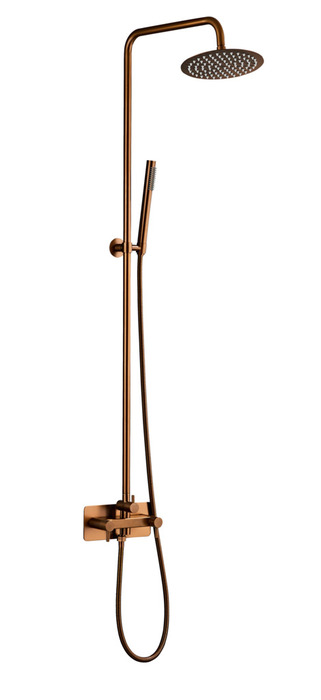 Utedusch Varm-/Kallvatten Koppar Ø200 mm REN